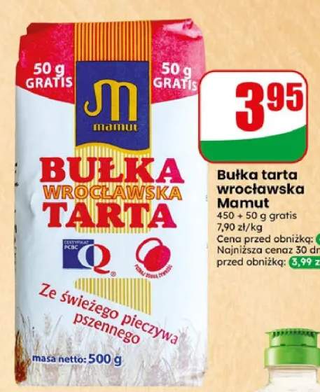 Bułka tarta wrocławska Mamut