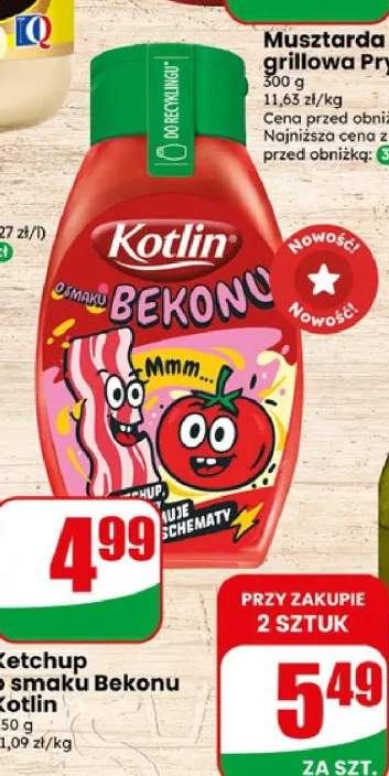Ketchup o smaku Bekonu Kotlin