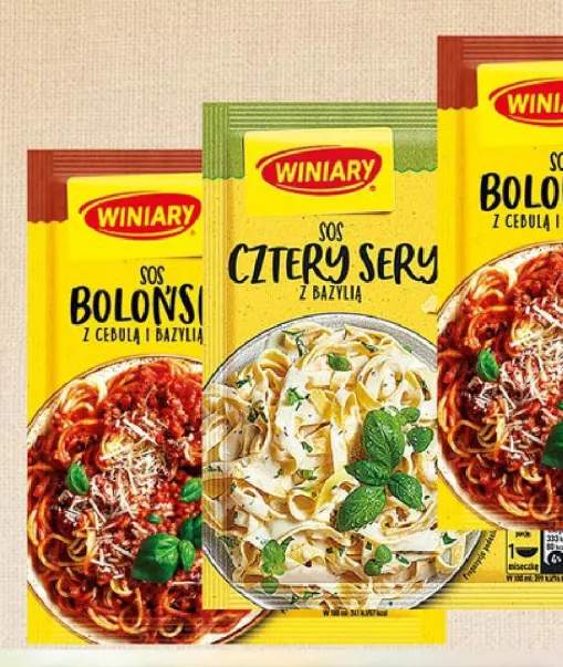 Sos Winiary Boloński z cebulą i bazylią +1 wariant