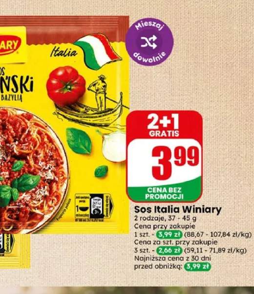Przyprawa Prymat do sosu Tzatziki +1 wariant