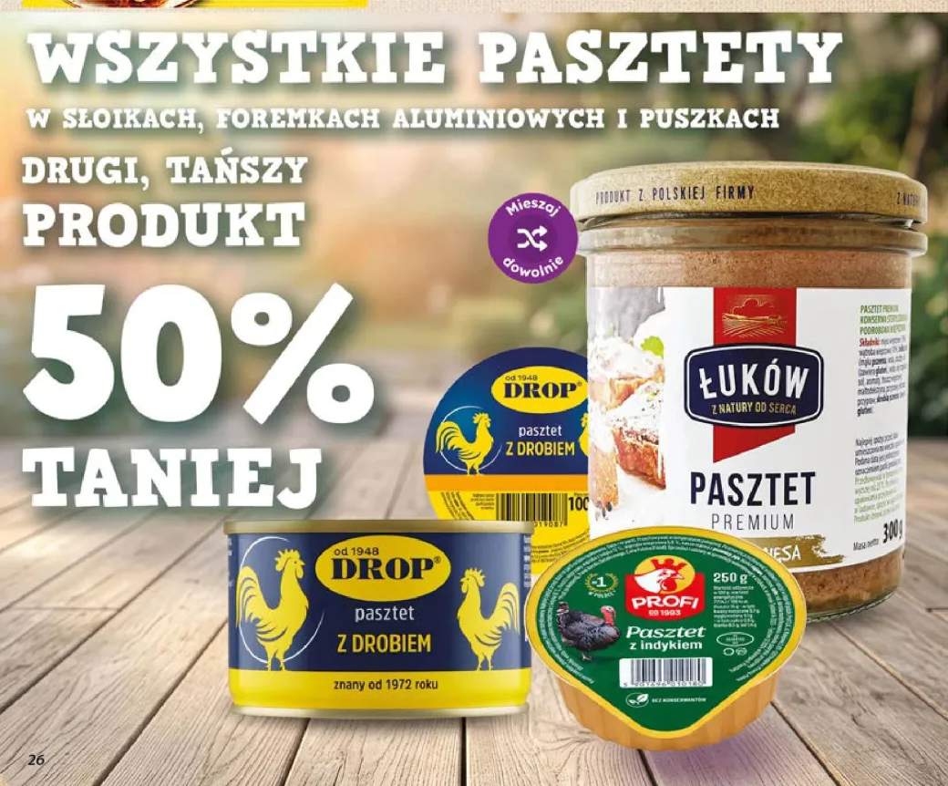 Pasztety w słoikach, foremkach aluminiowych i puszkach +2 warianty