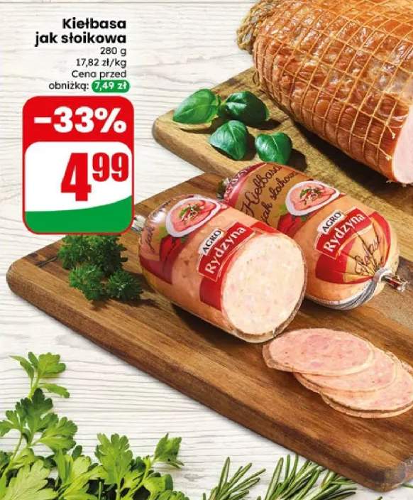 Kiełbasa jak słoikowa Agro Rydzyna