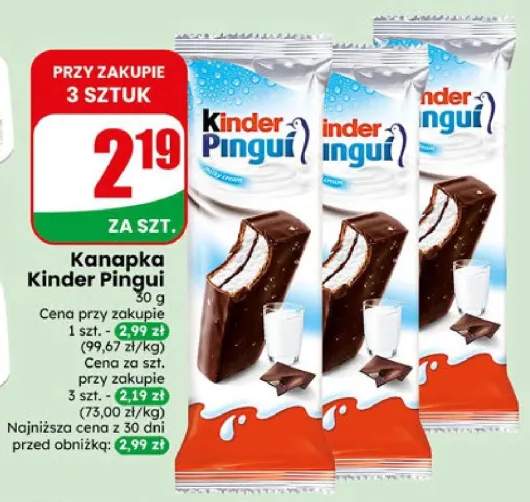 Kanapka Kinder Pingui