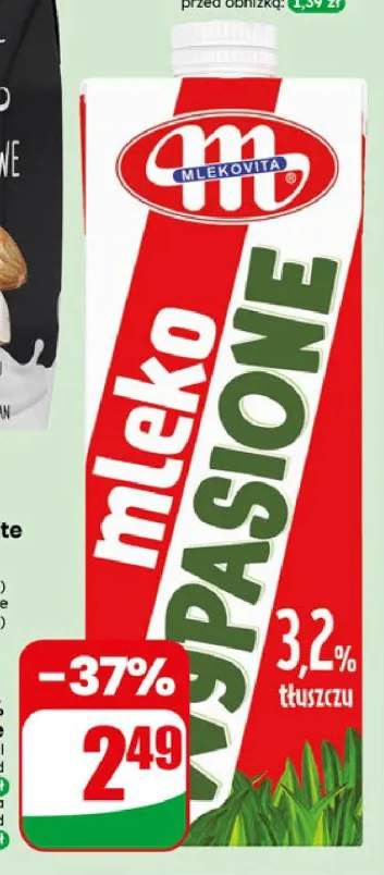 Mleko UHT 3,2% Wypasione Mlekovita