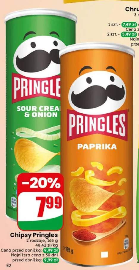 Chipsy Pringles Paprika