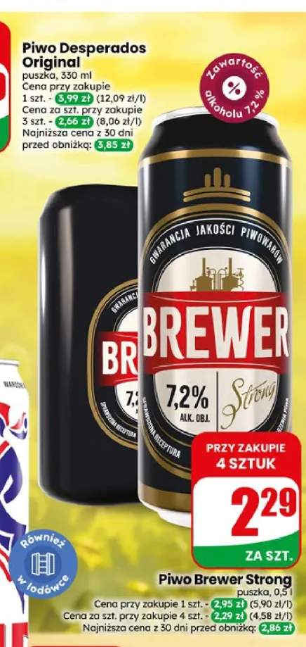 Piwo Brewer Strong