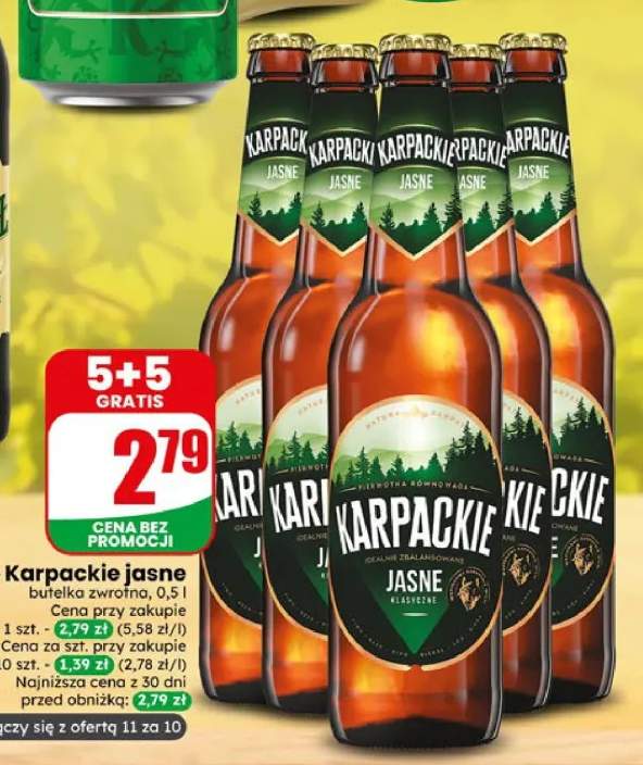 Piwo Karpackie Jasne
