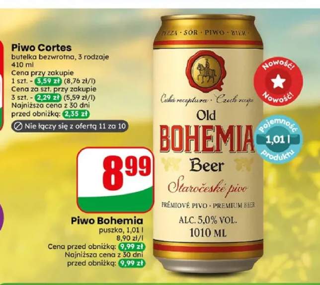 Piwo Old Bohemia