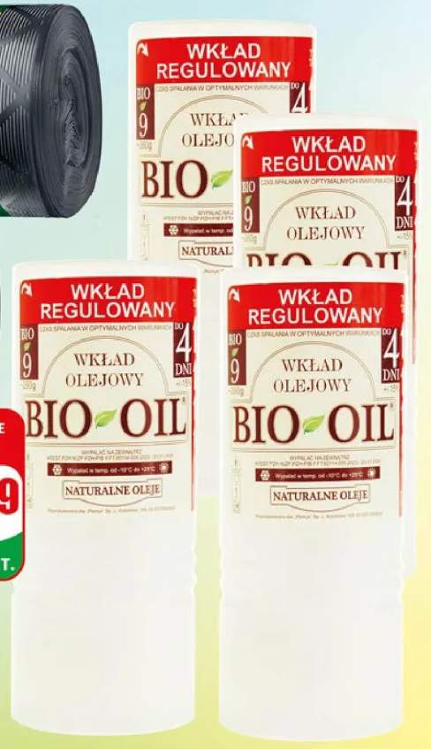 Wkład olejowy regulowany BIO9 Bio Oil