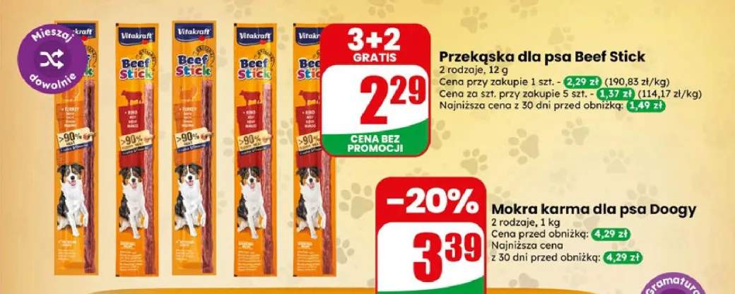 Przekąska dla psa Beef Stick Vitakraft