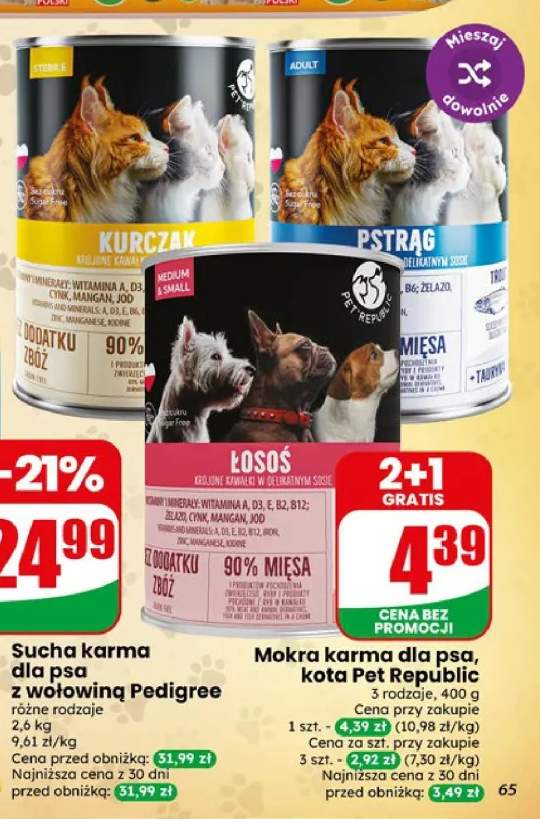 Mokra karma dla psa Pet Republic Kurczak +1 wariant