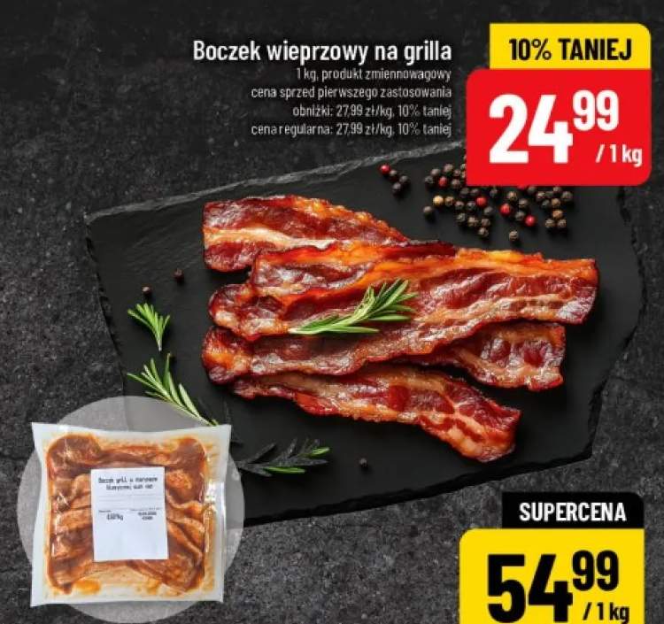 boczek na grill