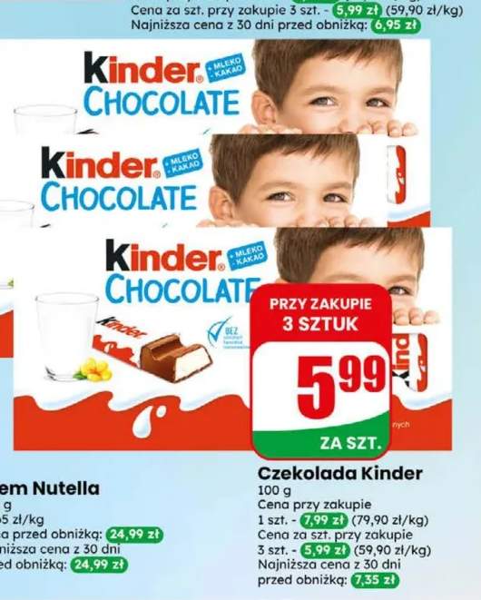Czekolada Kinder