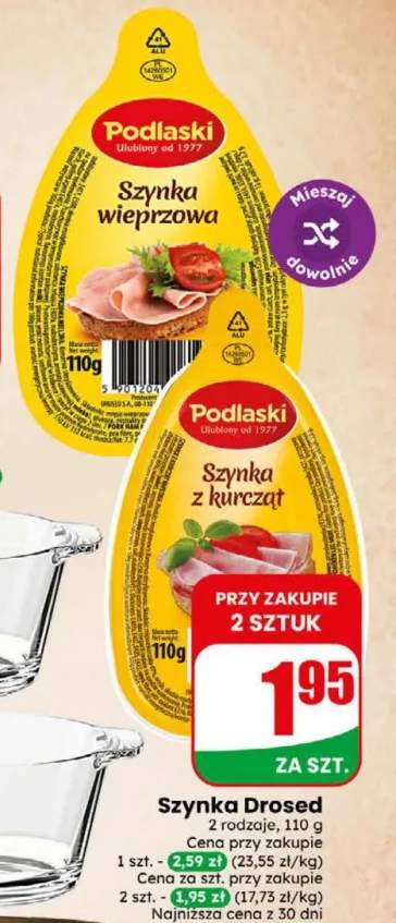 Szynka wieprzowa Podlaski +1 wariant