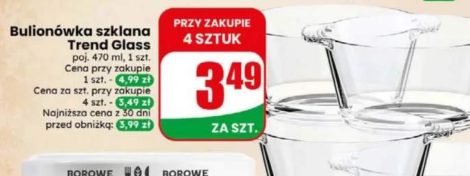 Bulionówka szklana Trend Glass 470 ml