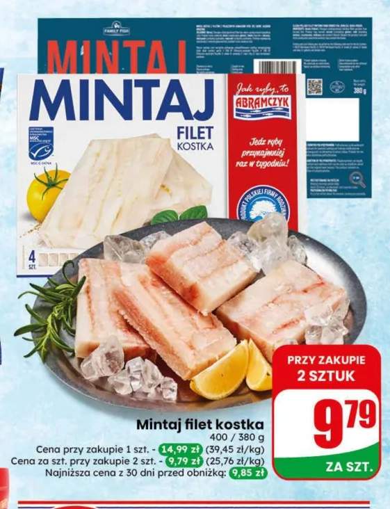 Mintaj filet kostka Abramczyk
