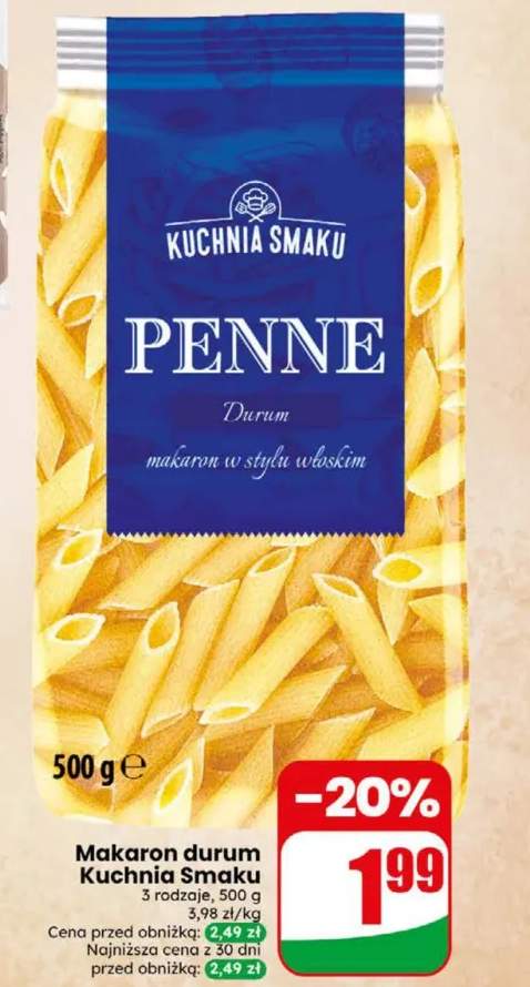 Makaron durum Kuchnia Smaku