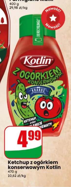 Ketchup z ogórkiem konserwowym Kotlin