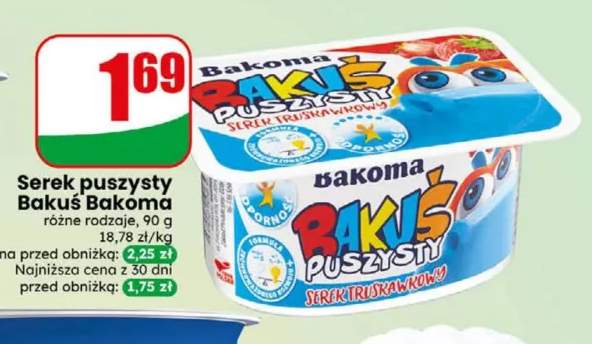 Serek puszysty Bakuś Bakoma