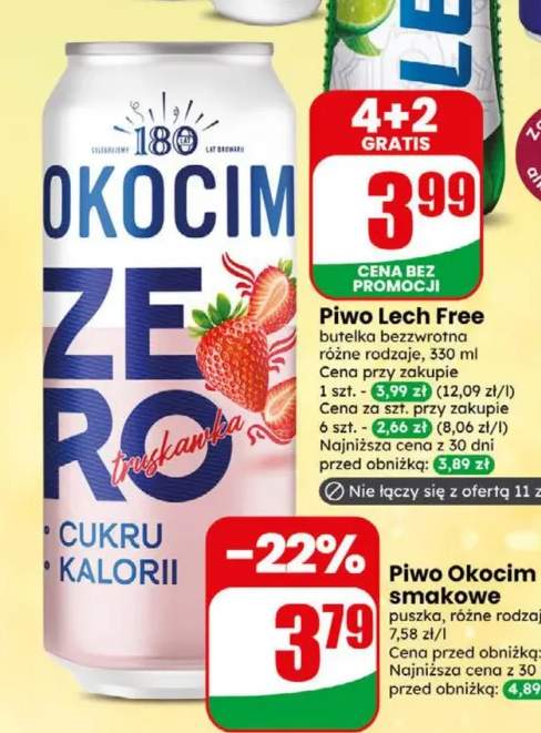 Piwo Okocim smakowe