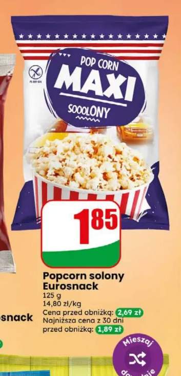 Popcorn solony Eurosnack