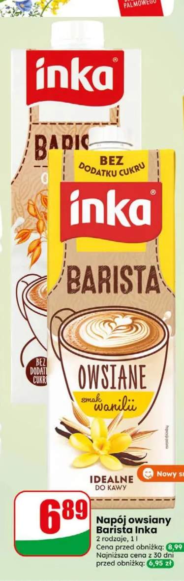 Napój owsiany Barista Inka