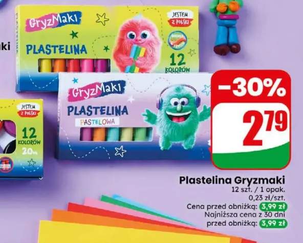 Plastelina Gryzmaki