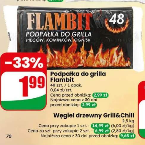 Podpałka do grilla Flambit