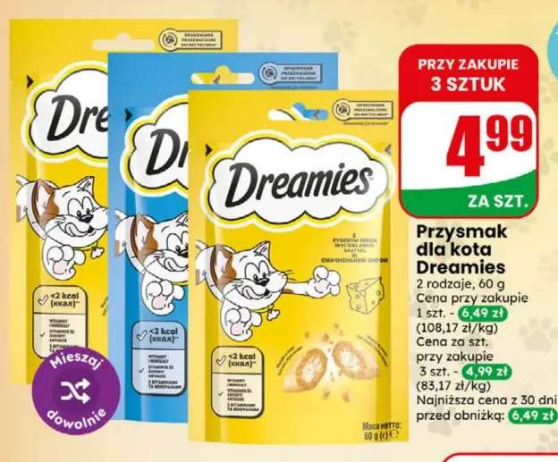 Przysmak dla kota Dreamies