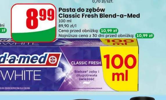 Pasta do zębów Classic Fresh Blend-a-Med