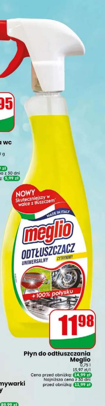 Płyn do odtłuszczania Meglio