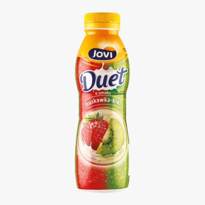 Napój jogurt. truskawka kiwi Jovi Duet 350g