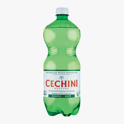 Woda Gaz. Mineral. Średnio. Cechini Muszyna 1l