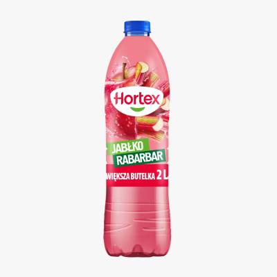 Napój niegaz. jabłko rabarbar Hortex 2l
