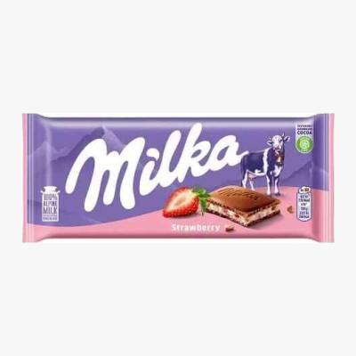 Czekolada strawberry yoghurt Milka 100g