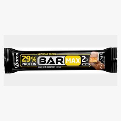 Baton proteinowy Bar Max peanut&caramel 2x22,5g