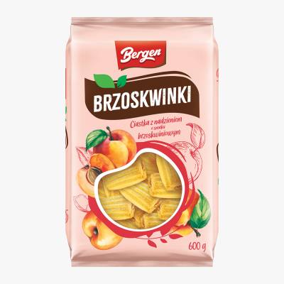 Ciastka Brzoskwinki z nadz. brzosk. Bergen 600g