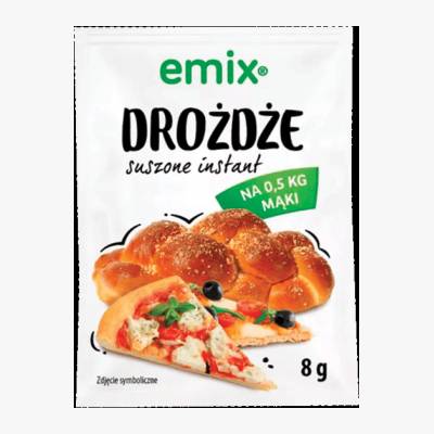 Drożdże suszone instant Emix 8g