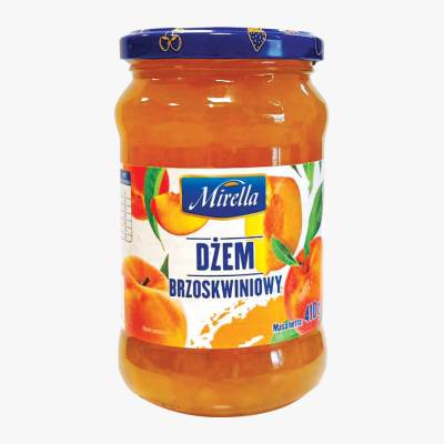 Dżem brzoskwiniowy Mirella Stovit 410g
