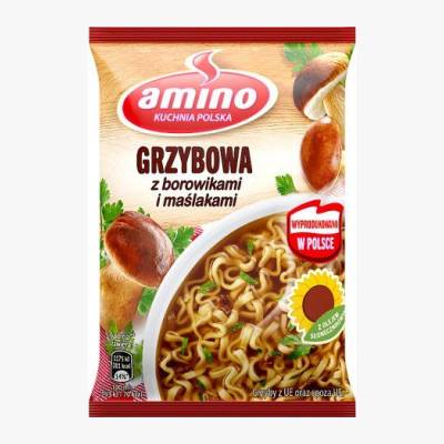 Zupa nudle grzybowa Amino 57g