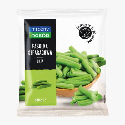 Fasolka szparagowa cięta Mroźny Ogród 600g