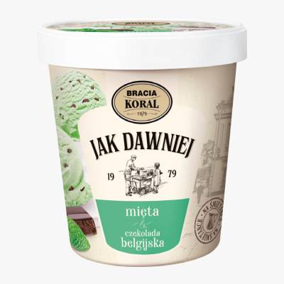 Lody mięta czekolada Bracia Koral 450ml