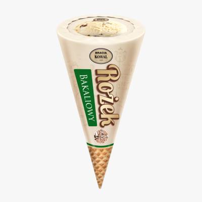 Lody rożek bakaliowy Koral 180ml