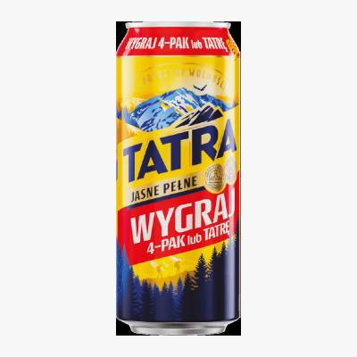 Piwo Tatra pils 0,5l 6% puszka