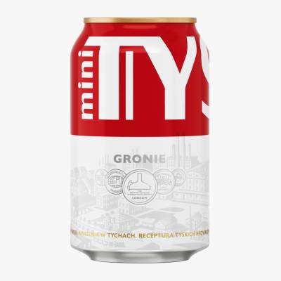 Piwo Tyskie mini gronie 330ml 5,2% puszka