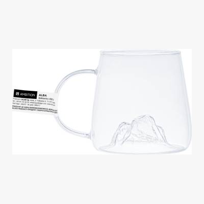 Szklanka borokrzem. z uchem góry Ambition 400ml