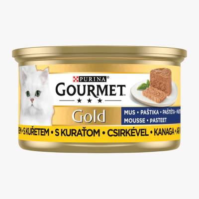 Karma dla kota mokra z kurczakiem Gourmet Gold 85g