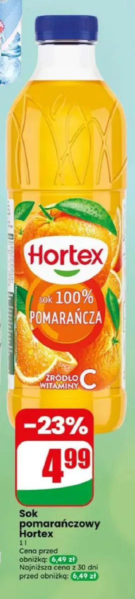 Sok pomarańczowy Hortex