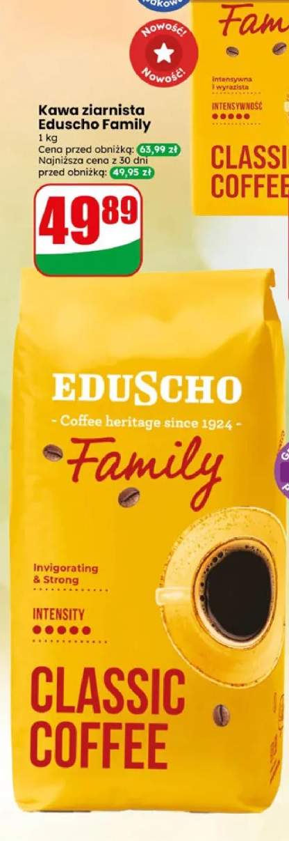 Kawa ziarnista Eduscho Family