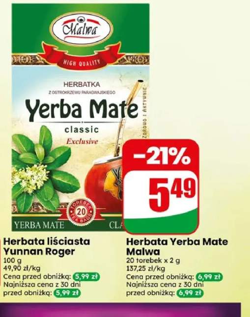 Herbata Yerba Mate Malwa